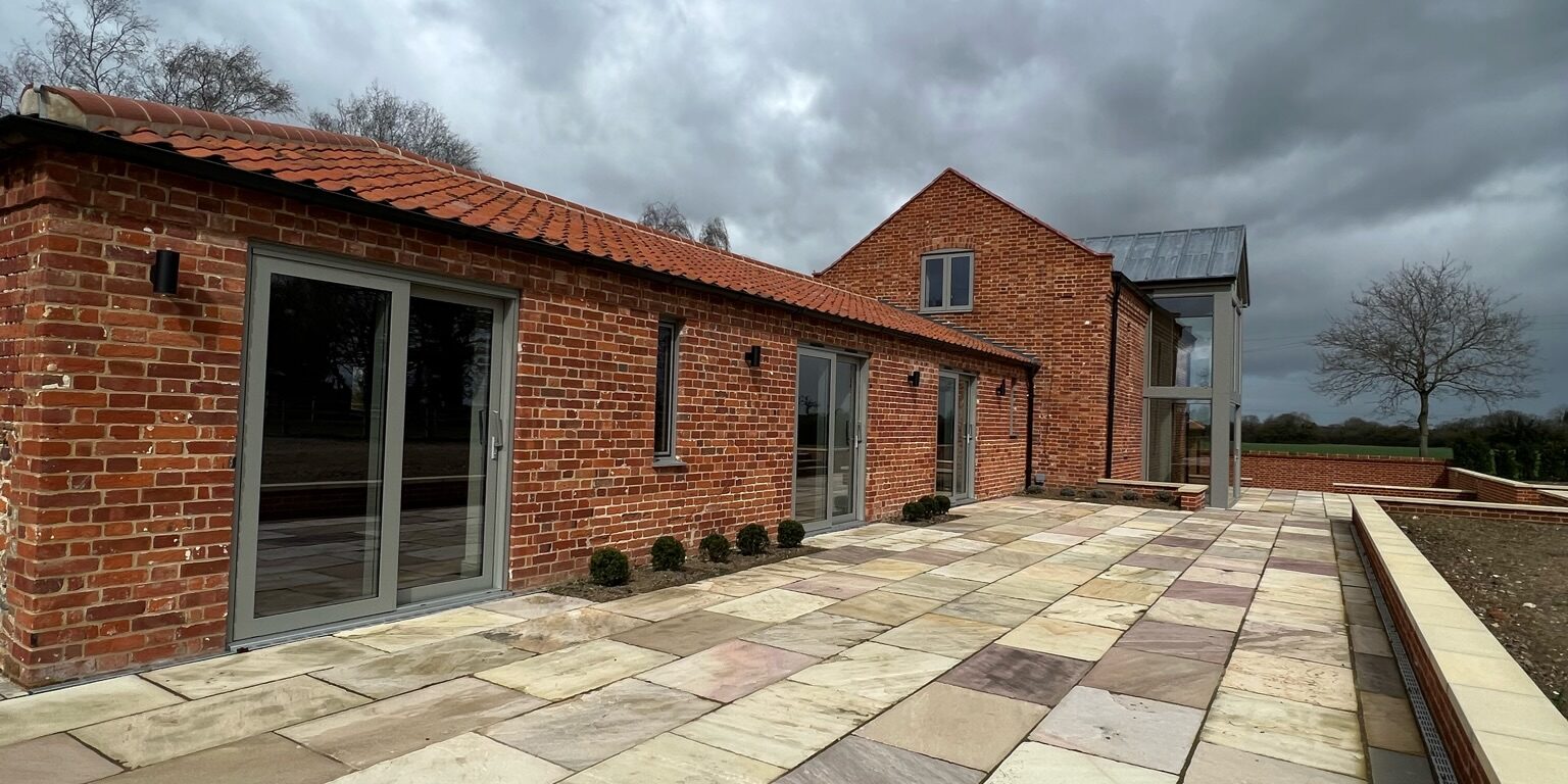 Barn conversion at Wood Dalling